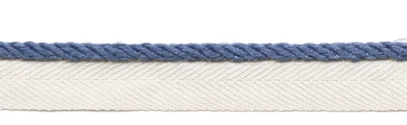 Europatex Le Lin 1/8" Micro Cord Twighlight Trim Hot