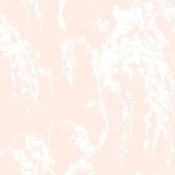 Stock/York LK8306 Pink White Willow Tree York Wallpaper Online