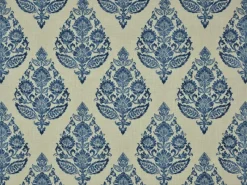 Covington Lydia 519 Antique Blue Fabric> Florals