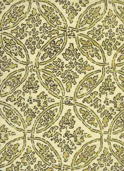 Laura Kiran Mandala Print Biscuit Fabric Online