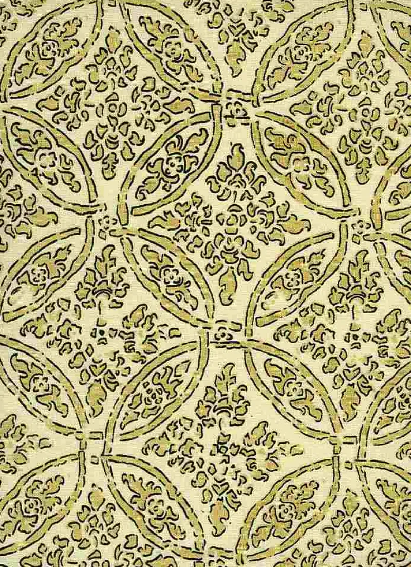 Laura Kiran Mandala Print Biscuit Fabric Online