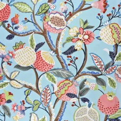 Regal Marisol Sky Fabric> Florals