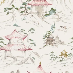 Europatex Masterpiece B Berry Fabric> Florals