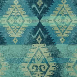 PKaufmann_inc/PK Mesa Diamond Lapis P/Kaufmann Fabric> Southwest & Ethnic