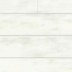 Stock/York MH1560 Magnolia Home Joanna Gaines White Grey Shiplap Wallpaper> Damask, Trellis & Geometrics