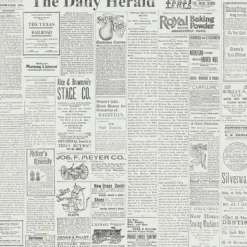 York MH1508 The Daily Wallpaper> Damask, Trellis & Geometrics