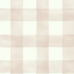 York MH1517 Watercolor Check Wallpaper Online