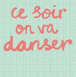 Brewster Mint Tonight We Will Dance Wall Mural Clearance