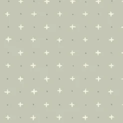 York MK1103 Cross Stitch Grey Wallpaper New