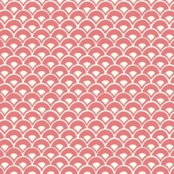 York MK1155 Stacked Scallops Pink Wallpaper Discount