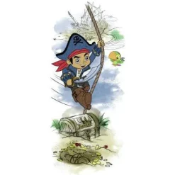 York/RoomMates Murals Captain Jake & the Never Land Pirates Treasure Giant Wall Graphic Mural> Mens & Lodge