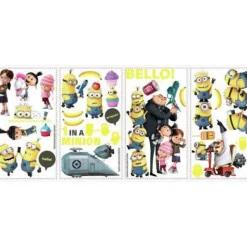 York/RoomMates Murals Despicable Me 2 Wall Decals Mural> Mens & Lodge