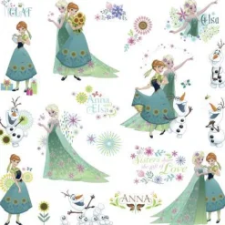 York/RoomMates Murals Disney Frozen Fever Wall Decals Mural> Mens & Lodge
