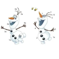 York/RoomMates Murals Disney Frozen Fever Olaf Wall Decals Mural> Mens & Lodge