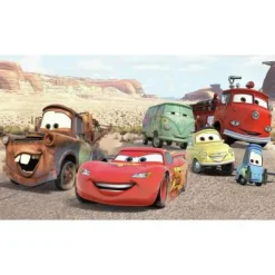 York Murals Disney Pixar Cars Desert Pre-Pasted Mural Clearance