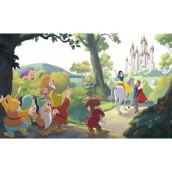 York Murals Disney Snow White Happily Ever After Pre-Pasted Mural> Kids