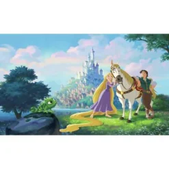 York Murals Disney Tangled Pre-Pasted Mural Outlet