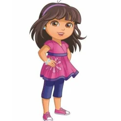 York/RoomMates Murals Dora and Friends Giant Wall Decals w/ Gems Mural> Mens & Lodge