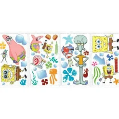 York/RoomMates Murals SpongeBob Wall Decals Mural> Mens & Lodge