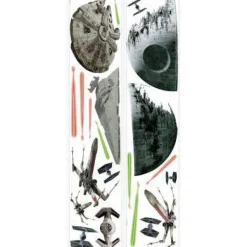 York/RoomMates Murals Star Wars Classic Space Ships Wall Decals Mural> Mens & Lodge
