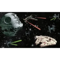 York Murals Star Wars Vehicles Pre-Pasted Mural Discount