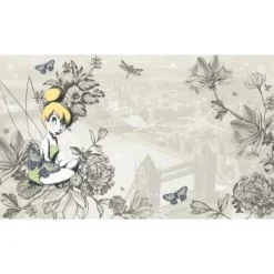 York Murals Vintage Tinker Bell Pre-Pasted Mural> Kids