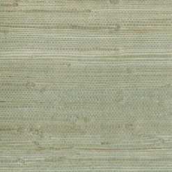 Brewster Myogen Golden Green Grasscloth Wallpaper> Damask, Trellis & Geometrics