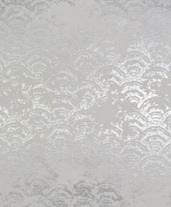 York/AV NW3596 Eclipse White/Silver Wallpaper> Contemporary & Modern