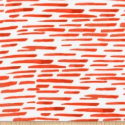 Tempo OD Terrasol Dash Terracotta Fabric Outlet