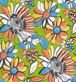 Tempo OD Zoe Chartreuse Fabric> Outdoor