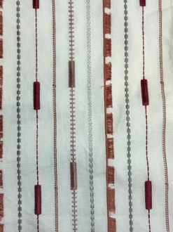 SMC Off Track Peony Swavelle Mill Creek Fabric> Stripes & Chevrons