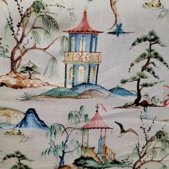 Stock/Hamilton Okayana Flax Hamilton Fabric> Toile