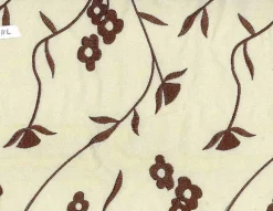 Laura Kiran Plumblossom Chocolate Fabric Online