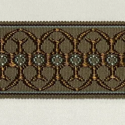 Stock/Classical Elements PQ230/09 Brown Blue Classical Elements Tape Trim> Toile