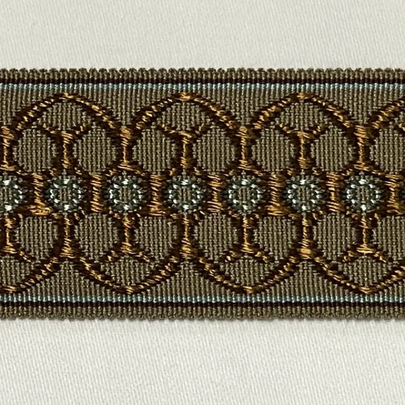 Stock/Classical Elements PQ230/09 Brown Blue Classical Elements Tape Trim> Toile