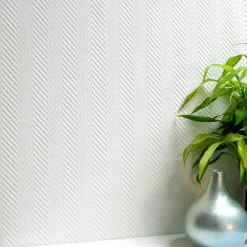 Brewster 437-RD80103 Herringbone Paintable Anaglypta Pro