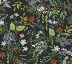 York RI5166 Black Juniper Forest Wallpaper> Architectural