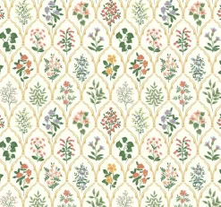 York RI5130 Cream Hawthorne Wallpaper Online
