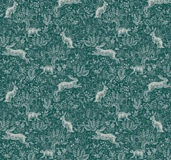 York RI5104 Emerald Fable Wallpaper> Animals & Insects