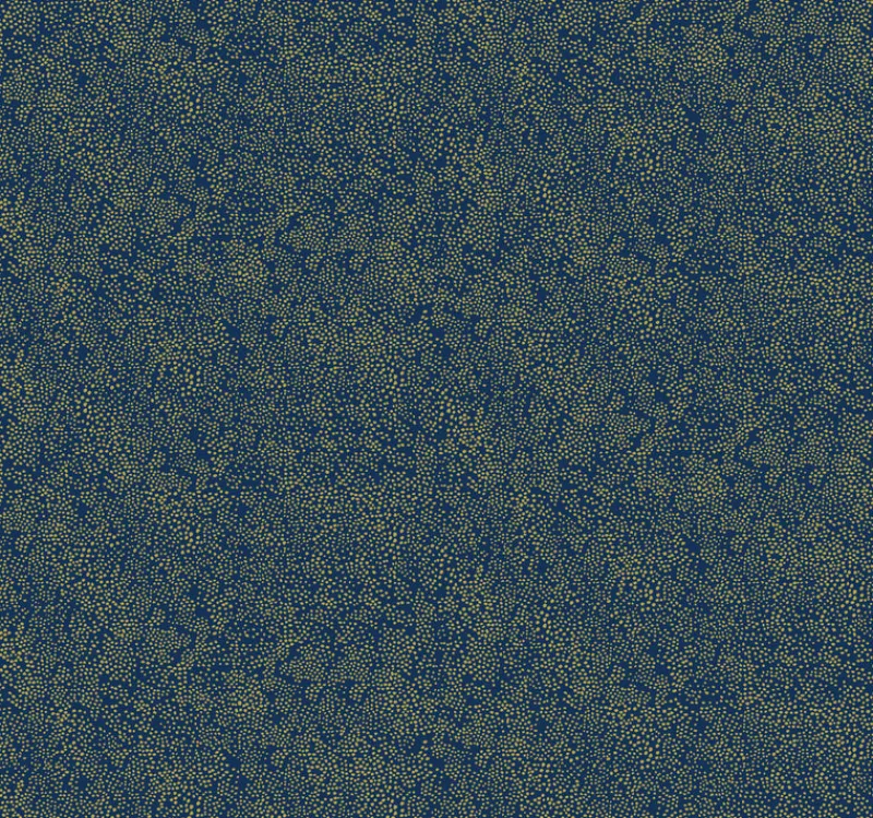 York RI5113 Gold/Navy Champagne Dots Wallpaper