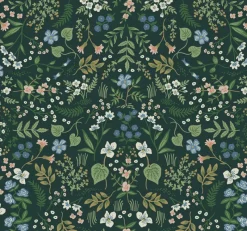 York RI5156 Hunter Green Wildwood Wallpaper> Architectural