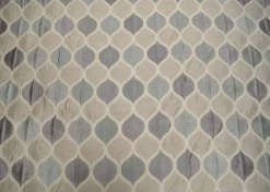 Stock/Richloom Riga Pewter Richloom Fabric> Damask, Trellis & Geometrics