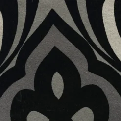 Brewster Sahrzad Black Nouveau Damask Wallpaper Sale