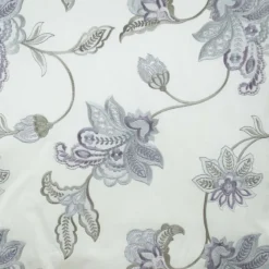 Europatex Serenity A Silver Fabric Clearance