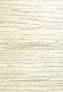 Brewster Shuang Cream Grasscloth Wallpaper Outlet