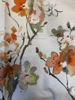 SMC Sissinghurst Orange Blossom Swavelle Mill Creek Fabric> Florals