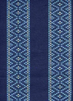 Laura Kiran Swedish Stripe Ocean Fabric Online