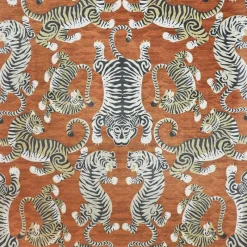Regal Tabby Cognac Fabric> Southwest & Ethnic