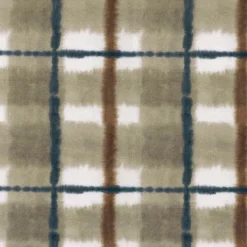 Regal Tartan Mushroom Fabric