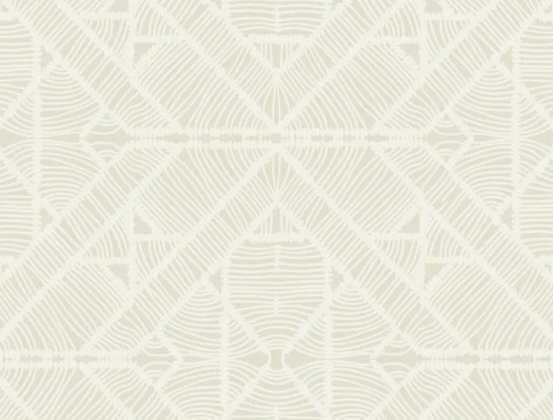 York TC2702 Beige Diamond Macrame Wallpaper